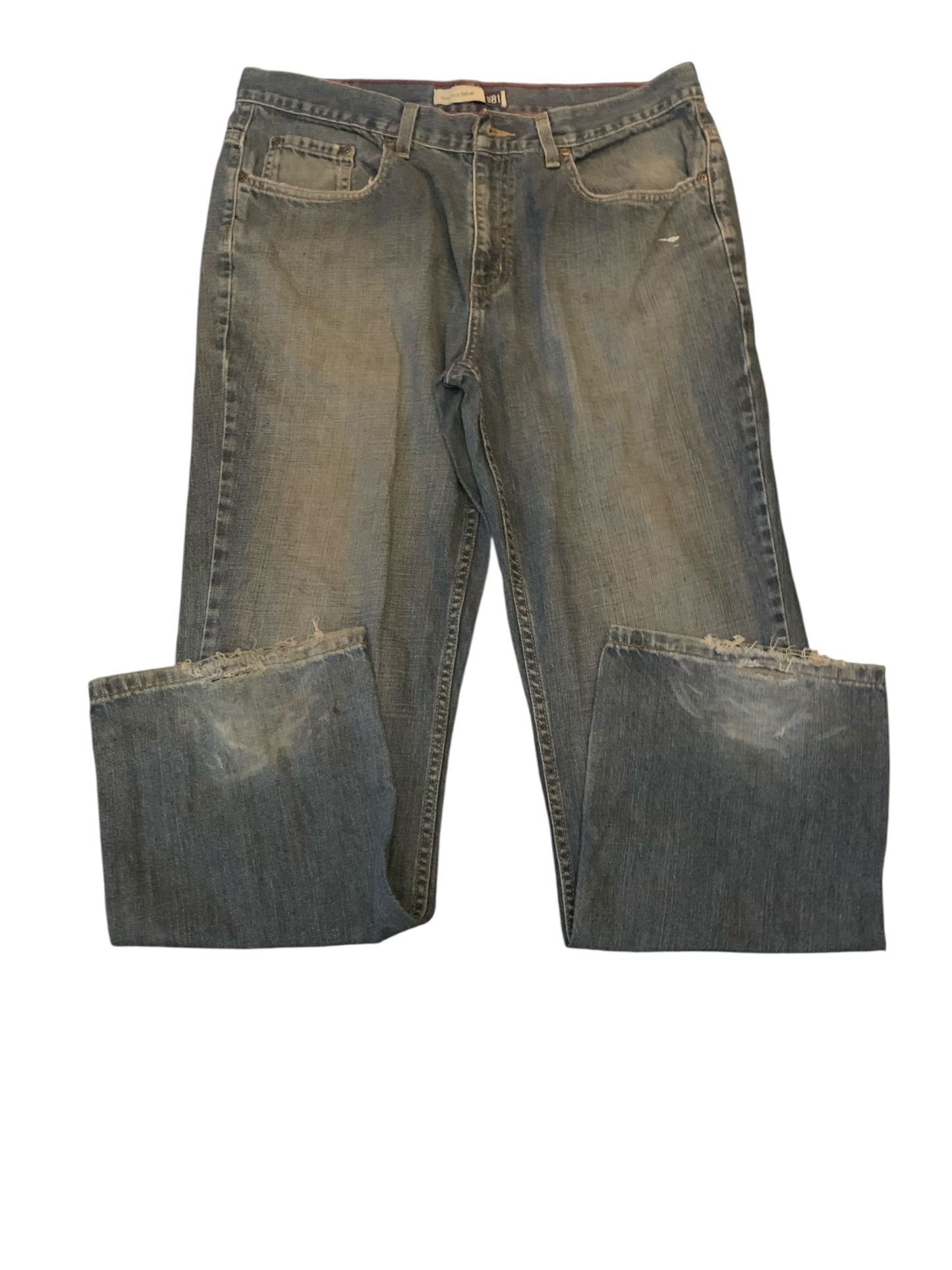 Anchor Blue Baggy Jeans